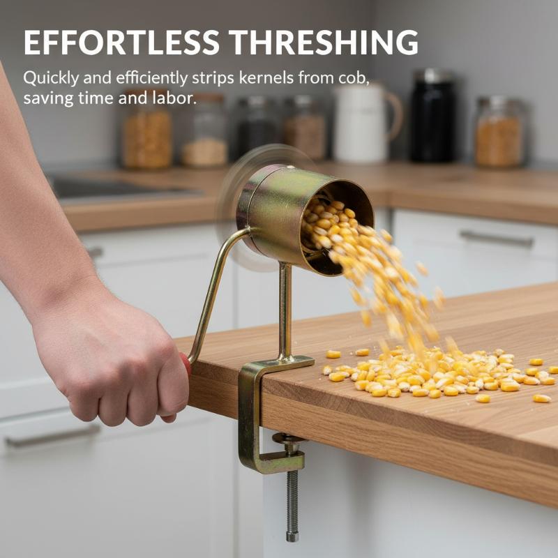 【S】Hand Crank Corn Peeler Thre - đánh giá và giá Corn Sheller Machine