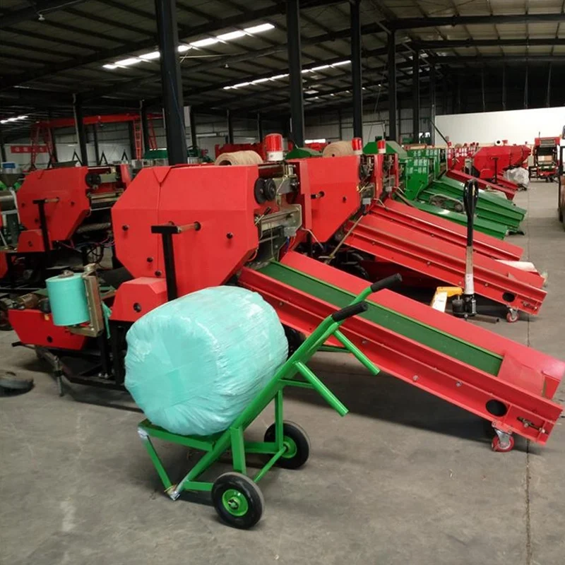 Dieel Automatic Hay Pto Grass  - đánh giá và giá Silage Baler Machine