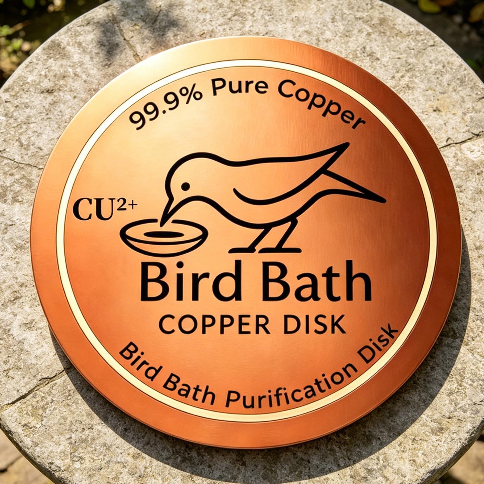 Bird Bath Copper Disk 0.6mm Th - đánh giá và giá Farming A
