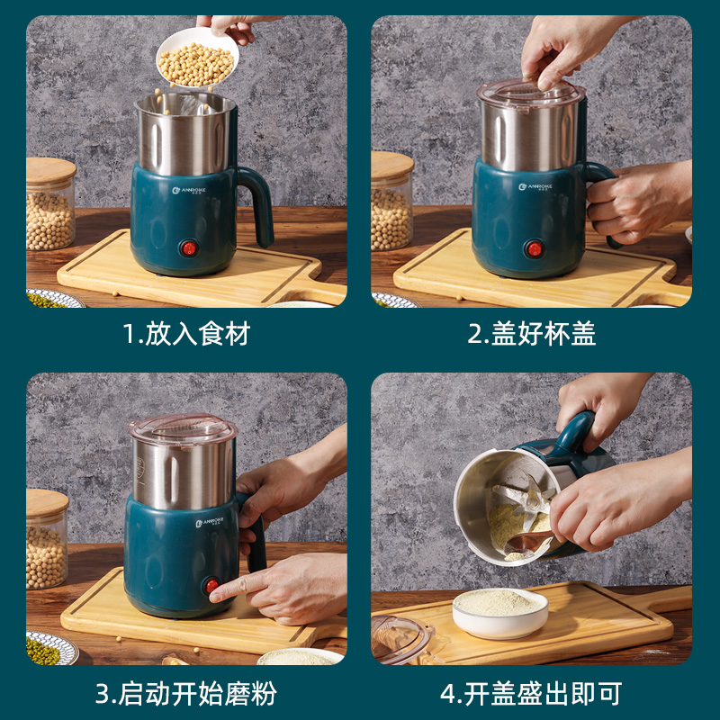 Household mill Universal pulve - đánh giá và giá Grain Mill Grinder