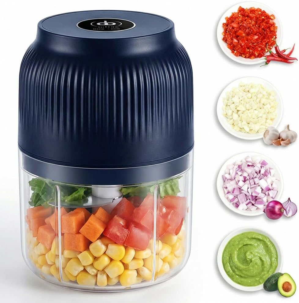 Electric Garlic Chopper, Mini  - đánh giá và giá Grain Mill Grinder