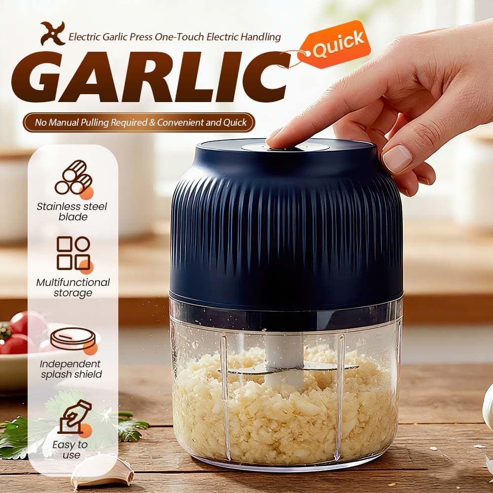 Electric Garlic Chopper, Mini  - đánh giá và giá Grain Mill Grinder