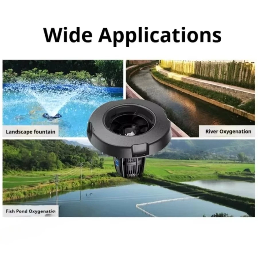 20000L/h Floating Fountain Pum - đánh giá và giá Farm Pond Liner