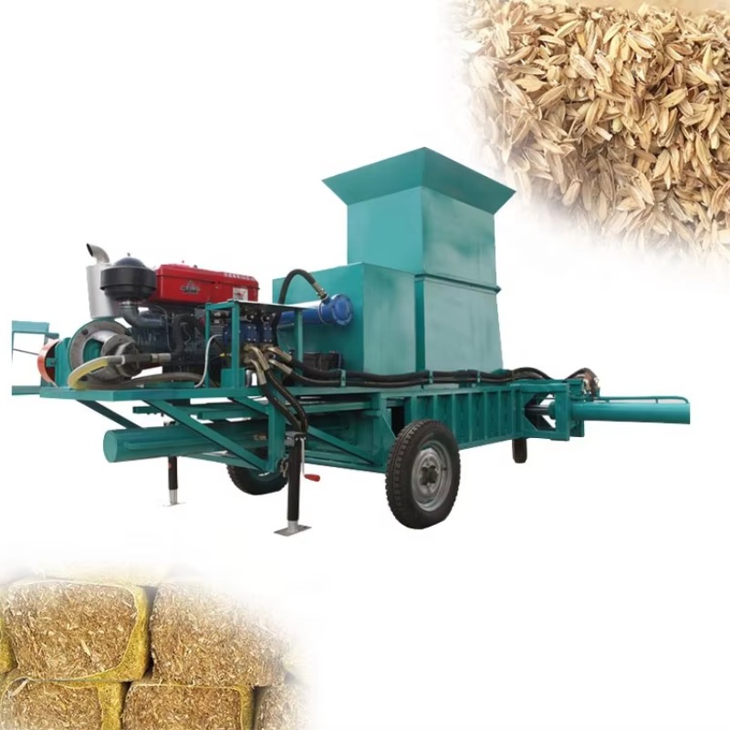 Mobile Diesel Hydraulic Alfalf - đánh giá và giá Silage Baler Machine