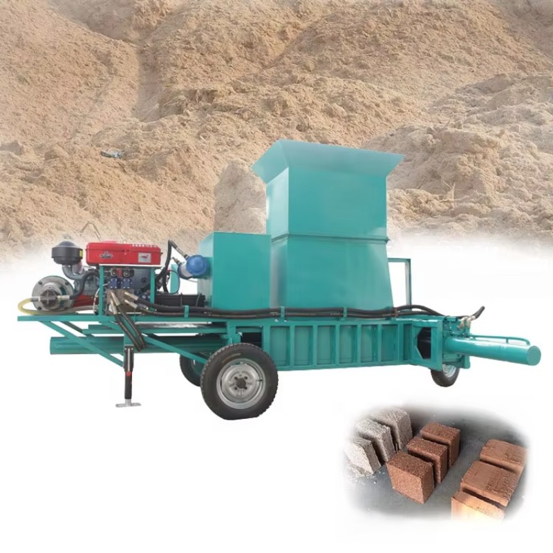 Mobile Diesel Hydraulic Alfalf - đánh giá và giá Silage Baler Machine