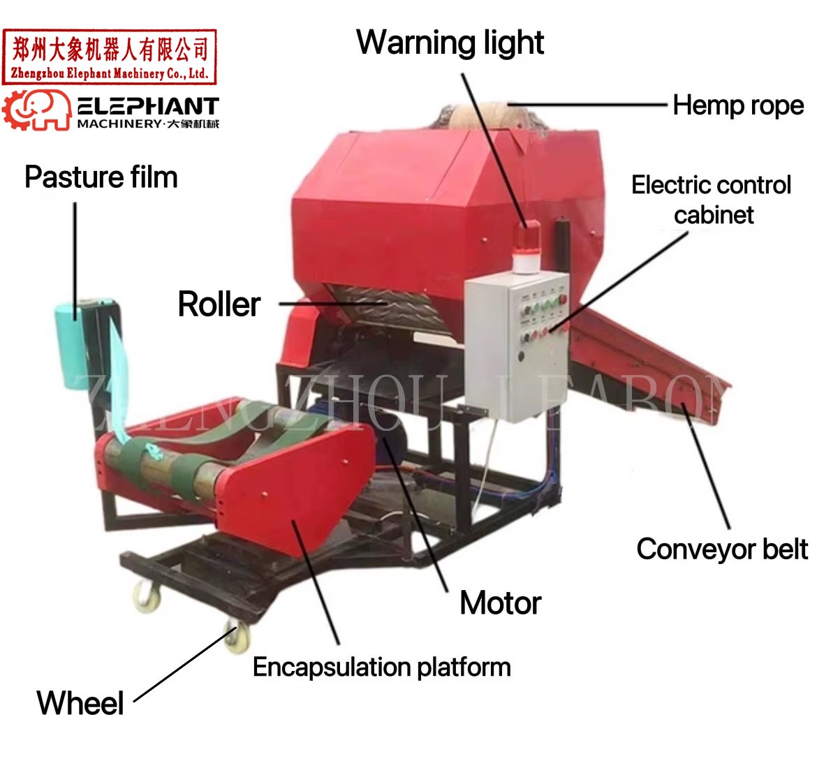 Mini Round Silage hay Baler Wr - đánh giá và giá Silage Baler Machine